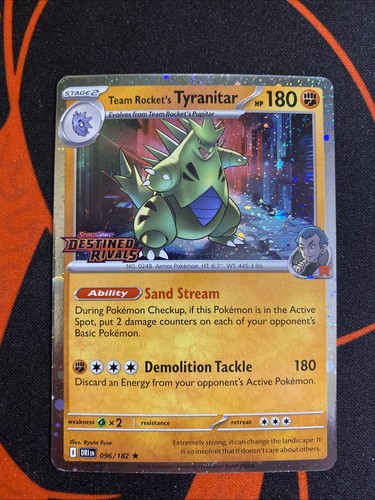 Team rocket tyranitar - rocket's,