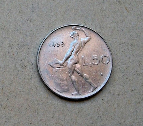1958 lire vulcano - 1958, 50