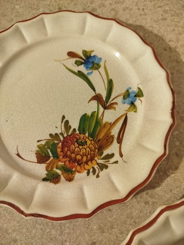 Coppia piatti ceramica - coppia,