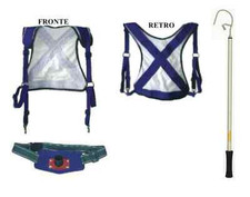 kit raffio + giubbotto cintura