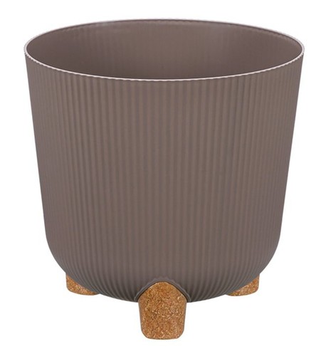 Vaso moderno con piedi - con, piante