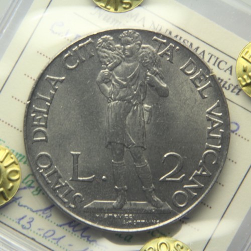Vaticano 2 lire 1941 - 2,