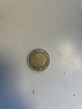 Moneta da 2 euro Molto rara Con Omino Stilizzato UEM 1999/2009 Francia