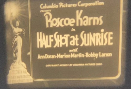 Half shot sunrise - “half, at