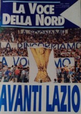 LA VOCE DELLA NORD SS.LAZIO-PARMA IRRIDUCIBILI 1996 STUPENDO