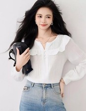 Camicia Bianca Elegante Con