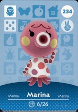 234 marina amiibo card - marina,