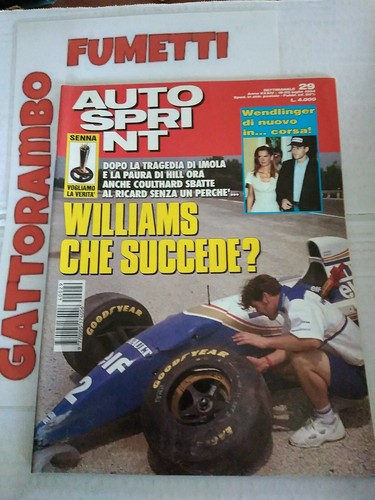 Autosprint williams che - autosprint, n.29