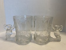 Tazza vetro trasparente manico