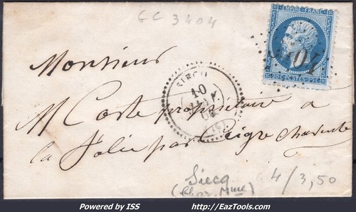 France sur lettre - france, n°22