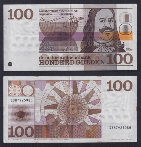 Banconota olanda 100 gulden - olanda,