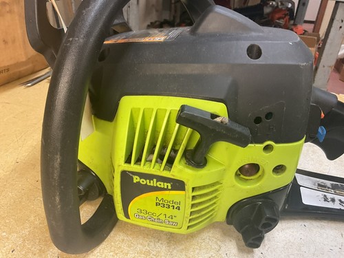 Used poulan model p3314 - model,
