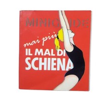 *HH* Minilibro miniguide miniatura mini libro guida mai più mal di schiena 1988