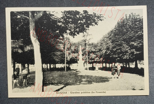 Cartolina narzole giardino - narzole,