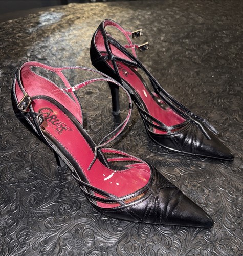 Scarpe punta vintage nere in - scarpe, a