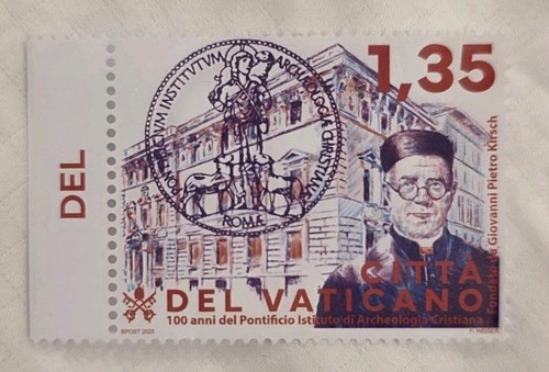 Vatican stamp 2025 100 year - 2025.,