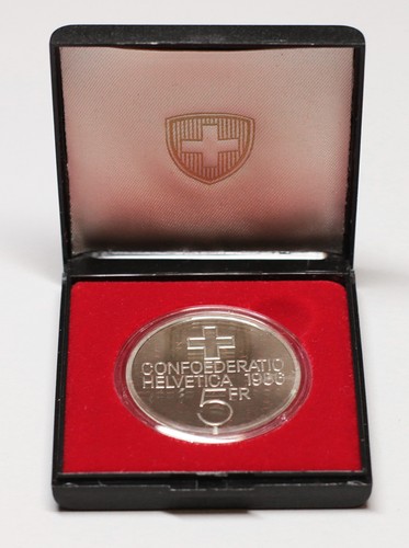 Moneta svizzera francs 1986 - moneta, francs 1986