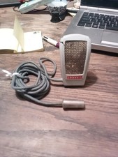 Microfono vintage tedesco Grundig Gdm 15 riverbero con crepa