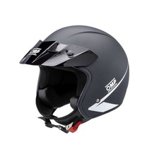 CASCO STAR OMP RACING APERTO JET NERO KART MOTO SC0-0617-A01 NEW ECE 22.06