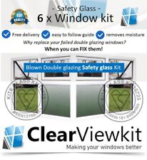 6 x Kit Finestre per Vetri di