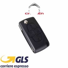 CHIAVE GUSCIO TELECOMANDO PER CITROEN C8 XSARA PICASSO 4 TASTI SENZA VANO BATT