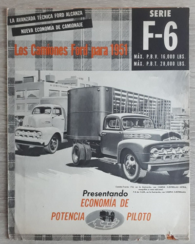 Brochure camion ford serie 6 - brochure,
