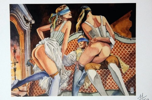 Manara stampa non firmata - manara,