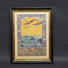 Manifesto incorniciato Volo in