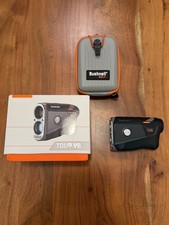 Bushnell Tour v6 telemetro laser da golf + custodia. Modello 2025.