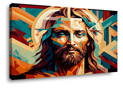 Quadro tela 80x60 gesù - su,