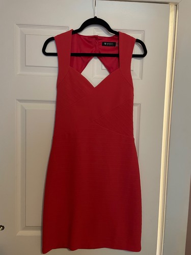 Vestito bodycon rosa guess - vestito,