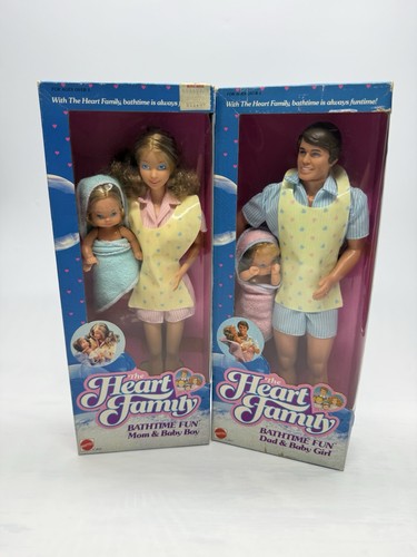 Barbie 1987 the heart family - 1987,,