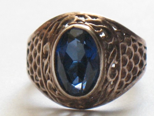 Anello antico argento - , sterling
