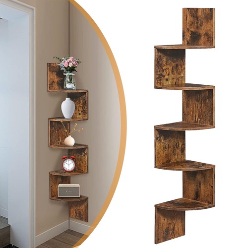 Scaffale angolare legno - , parete