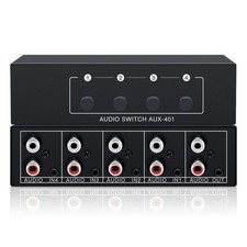 Switch audio 4 in 1 out