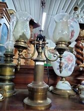 ANTICO LUME LAMPADA SCRIVANIA ottone BOCCE