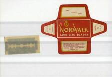 R2747] LAMETTA DA BARBA - RAZOR BLADE - HOJA DE AFEITAR - NORWALK