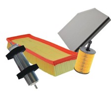 KIT 4 FILTRI TAGLIANDO AUDI A5 Sportback TDI 2.0 codice motore CAGA