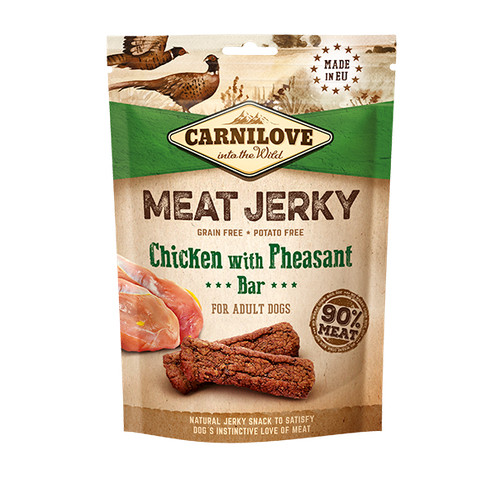 Jerky bar dog treat 100g - bar,