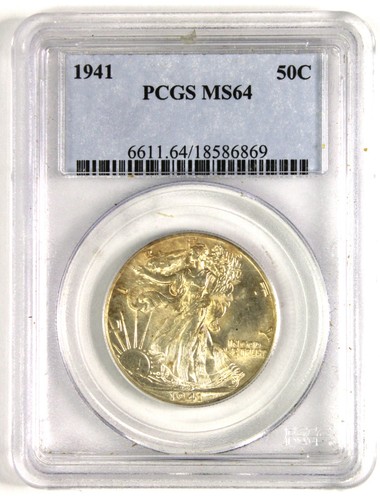Mezzo dollaro 1941 walking - mezzo,