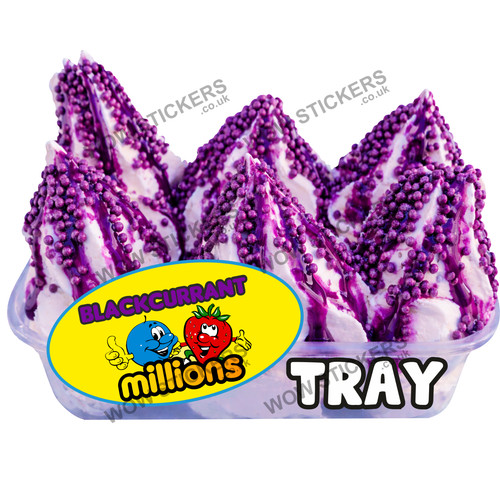 Adesivo furgone gelato ribes - adesivo,