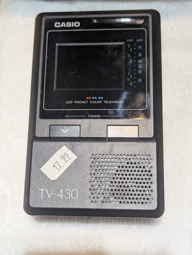 Televisore tascabile casio - televisore,