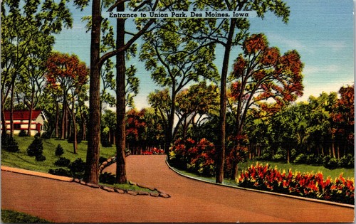 Des moines iowa cartolina - iowa,