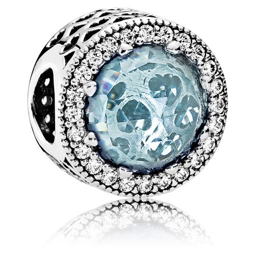 Charm pandora cuori radianti - charm,