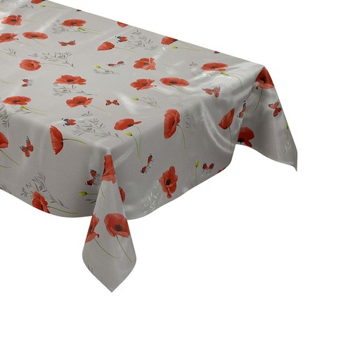 Tovaglia pvc grigia con - tovaglia,