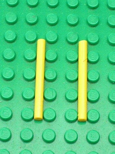 Lego yellow bar light - yellow,