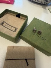 Orecchini Gucci Argento Nuovi
