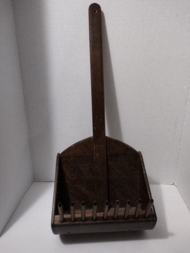Antique wooden scoop - wooden, rake