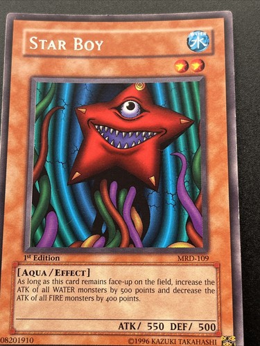 1ª edizione star boy - yu-gi-oh,