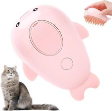 Spazzola a Vapore Per Gatti Cani, Elettrica 3in1 Toelettatura Animali PetSpa USB